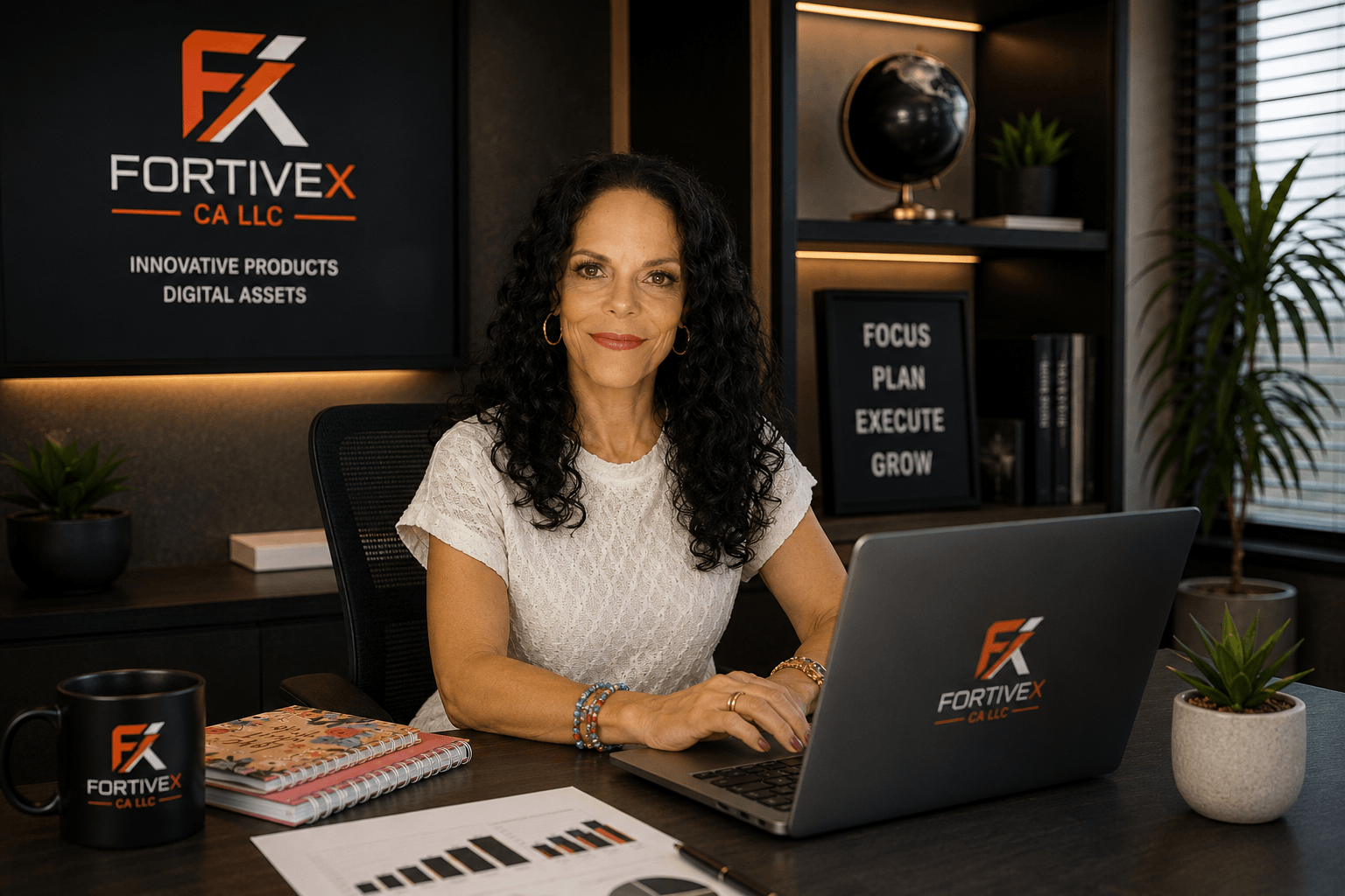 Solange Alfonzo founder of Fortivex CA LLC leading strategic development and innovation Solange Alfonzo founder of Fortivex CA LLC leading strategic development and innovation