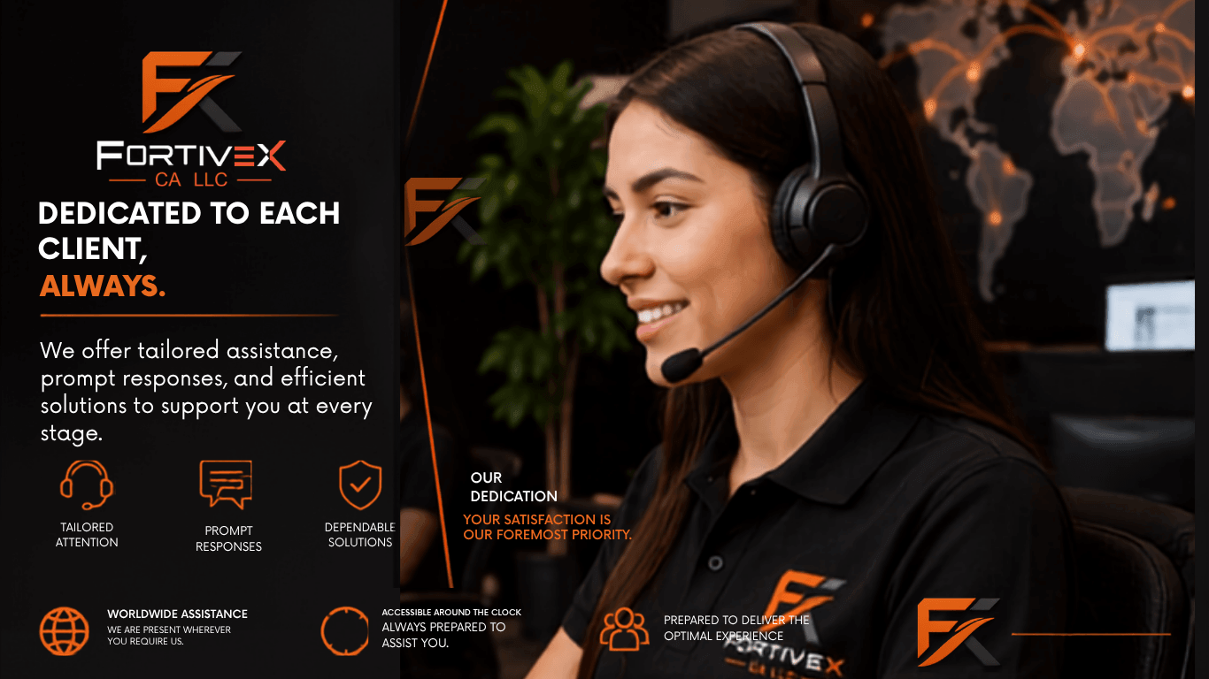 Fortivex CA LLC team working in a modern office environment
